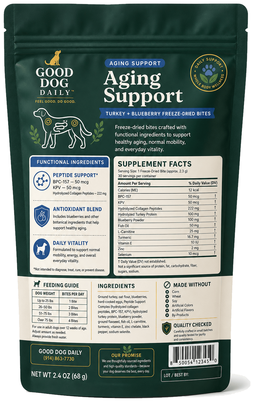 Aging Support back package